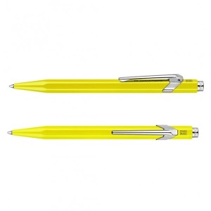 Długopis automatyczny CARAN D'ACHE 849 LINE FLUO M żółty /CD849-470/