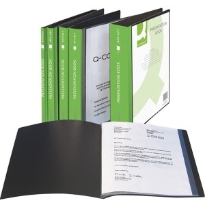Teczka/album ofertowy A4/60 PP Q-CONNECT czarny /KF01269/