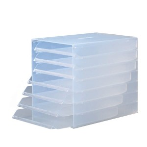 Pojemnik z 7 szufladami A4 IDEALBOX przeźroczysty /17120004 00/