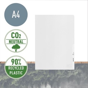 Obwoluta A4 140mic LEITZ RECYCLE transparentna groszkowa 25szt. /40013103/