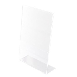 Stojak na ulotki/cenówkę pionowy 100x150mm plexi transparantny 1szt./KF18032/