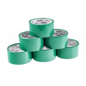 Taśma pakowa 48x50y akrylowa OFFICE PRODUCTS zielona 1szt. /15025031-02/