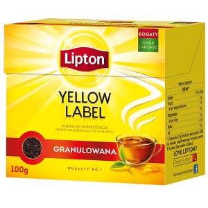 Herbata czarna LIPTON YELLOW LABEL granulowana 100g