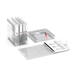 Segregator A4/35 z opcją plomby plastikowy NEW BINDER transparentny 1szt. /OR-1803TR/