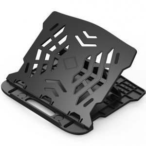 Podstawa pod laptopa Q-CONNECT 28x25,5x1,8cm czarna 1szt. /KF14469/