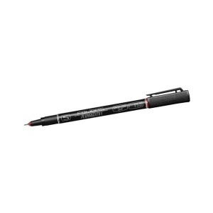 Marker foliopis/do CD 0,4mm S igłowa RYSTOR FS-4 czerwony 1szt. /436-001/