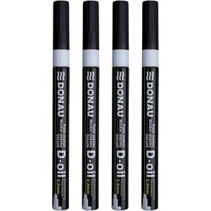 Marker olejowy 2,2mm DONAU ŚREDNI biały 1szt. /7368001PL09/