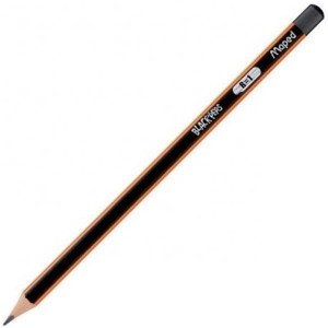 Ołówek MAPED B BLACKPEPS 1szt.  /850024/