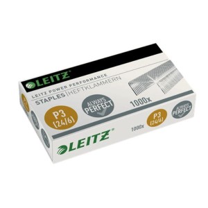 Zszywki LEITZ 24/6 cynkowane 1000szt. /55700000/