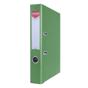 Segregator OFFICE PRODUCTS A4/55 z szyną OFFICER zielony /21011121-02/