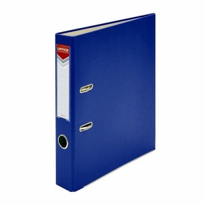 Segregator OFFICE PRODUCTS A4/55 z szyną OFFICER niebieski  /21011121-01/