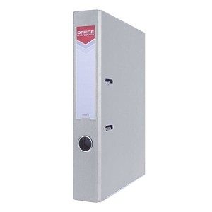 Segregator OFFICE PRODUCTS A4/55 z szyną OFFICER szary /21011121-10/
