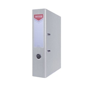 Segregator OFFICE PRODUCTS A4/75 Z SZYNĄ OFFICER szary /21011221-10/