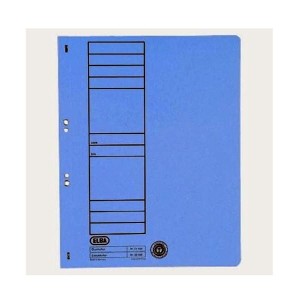 Skoroszyt oczkowy kartonowy A4 ELBA 21450 niebieski 1szt. /100551869/