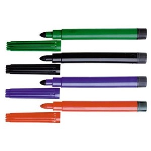 Pisak 6,0mm FIBRACOLOR czarny 1szt. /540/