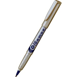 Marker foliopis/do CD 0,8mm F okrągły PENTEL NMS51 ekologiczny niebieski