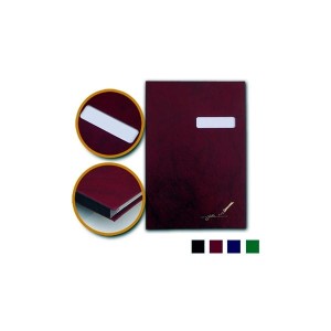 Teczka do podpisu 16 kartek zielona BARBARA okienko  /1822241/