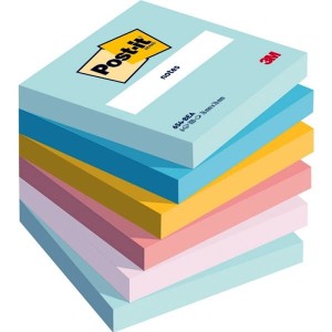 Notes samoprzylepny 76x76mm 6x100 kartek POST-IT 654-BEA PALETA BEACHSIDE 1szt. /3M-4054596926103/