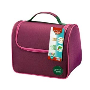 Torba/sakwa lunchowa 6,3l termoizolacyjna/termiczna MAPED PICNIK ORIGINS różowa 1szt. /872101/