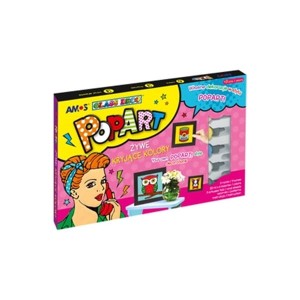 Farby witrażowe AMOS POPART PA22P6-F 22ML /170-2444/