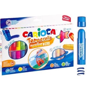 Farby w sztyfcie 24 kolory TEMPERELLO /170-2524/