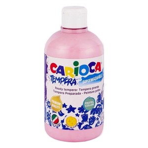 Farba TEMPERA CARIOCA KO027/42 500ml różowa pastelowa 1szt. /170-2588/