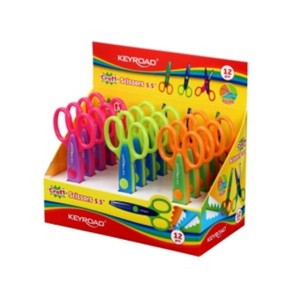 Nożyczki dekoracyjne 14cm KEYROAD mix kolorów 1szt. /KR972142/