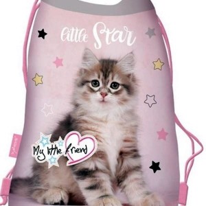 Worek na obuwie GREY CAT MY LITTLE FRIEND 1szt
