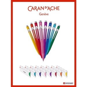 Długopis automatyczny CARAN D ACHE 849 COLORMAT-X M w pudełku pomarańczowy 1szt. /CD849-776/
