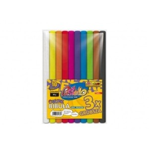 Bibuła mini PREMIUM 25 x 200cm zestaw mix 10szt. /PAS-1845/