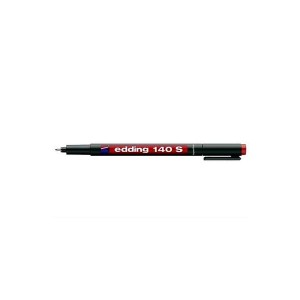 Marker foliopis/do CD 0,3mm S okrągły EDDING 140S czerwony 1szt. /140S/002/CZ ED/