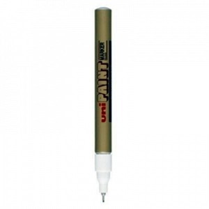Marker olejowy igłowa 0,8mm UNI PX-203 złoty /UNPX203/DZL/