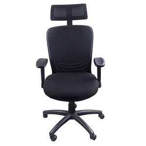 Fotel OFFICE PRODUCTS SANTORINI czarny 1szt. /23023451-05/