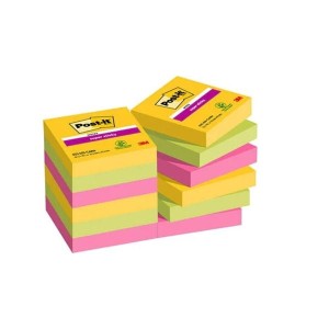 Notes samoprzylepny 47,6x47,6mm 12x90 kartek paleta CARNIVAL 3M POST-IT SUPER STICKY MIX kolorów 12szt. /3M-4064035065744/