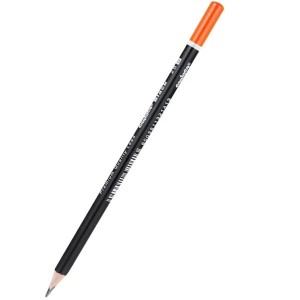 Ołówek drewniany 2B techniczny CARIOCA obudowa czarna 1szt. /160-2321/