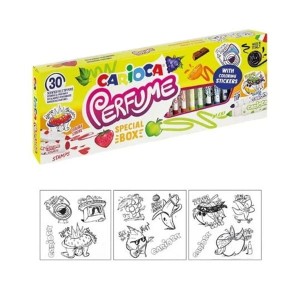 Pisaki zapachowe 30 kolorów CARIOCA PERFUME SPECIAL + naklejki /160-2348/