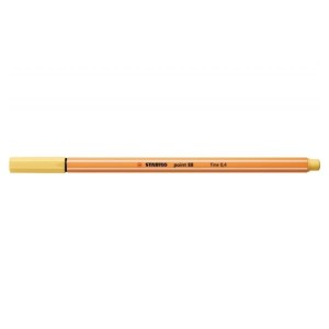 Cienkopis 0,4mm STABILO 88/23 jasny żółty 1szt. /88/23/