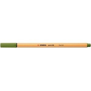 Cienkopis 0,4mm STABILO 88/35 zieleń mchu 1szt.  /88/35/