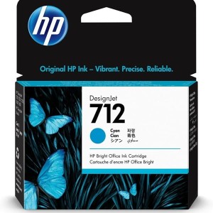 Tusz HP 3ED67A 712 cyan OEM 29ml /3ED67A/