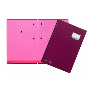 Teczka do podpisu 20 kartek DURABLE PAGNA DE LUXE czerwona /P2420201/