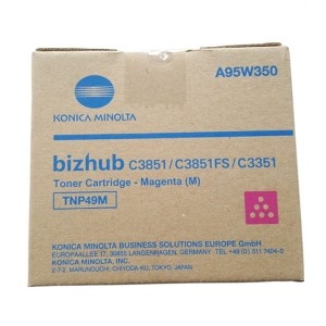 Toner KONICA MINOLTA TNP49 A95W350 magenta OEM 12000s