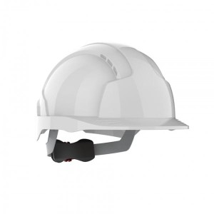Kask/hełm ochronny niewentylowany regulowany na pokrętło EVOLITE biały 1szt. /BH-AJA170000100/