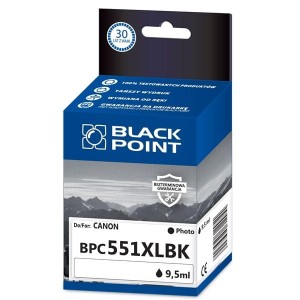 Tusz CANON CLI551BKXL czarny BLACK POINT 9,5ml  /BPC551XLBK/