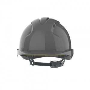 Kask/hełm ochronny wentylowany regulowany na pasek przesuwny EVO2 szary 1szt. /BH-AJF030000400/