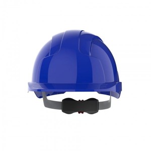 Kask/hełm ochronny wentylowany regulowany na pokrętło EVOLITE niebieski 1szt. /BH-AJB170000500/