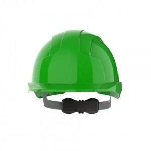 Kask/hełm ochronny wentylowany regulowany na pokrętło EVOLITE zielony 1szt. /BH-AJB170000300/