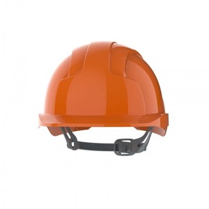 Kask/hełm ochronny wentylowany regulowany na pasek przesuwny EVOLITE pomarańczowy 1szt. /BH-AJB160000800/