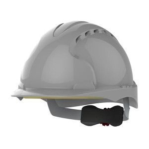 Kask/hełm ochronny wentylowany regulowany na pokrętło EVO3 szary 1szt. /BH-AJF170000400/