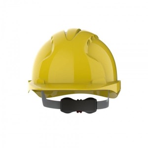 Kask/hełm ochronny wentylowany regulowany na pokrętło EVO3 żółty 1szt. /BH-AJF170000200/