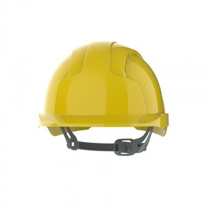 Kask/hełm ochronny wentylowany regulowany na pasek przesuwny EVOLITE żółty 1szt. /BH-AJB160000200/